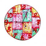 Clock Rustic and Vintage Wall Clock - Wood look