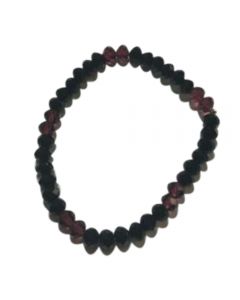 Black Beat Stretchable Bracelet 