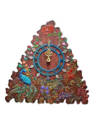 Clock In Triangular Shape