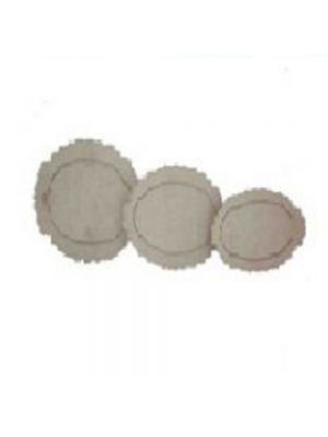 Designer scallap oval