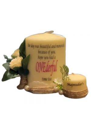 Customize Candle With Minnie Votive
