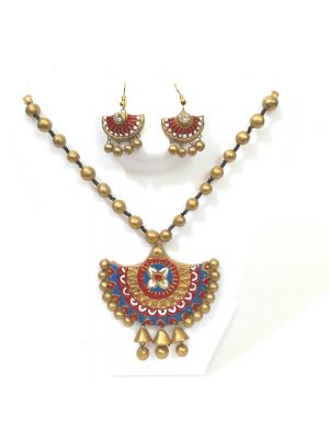 Terracotta Necklace Set