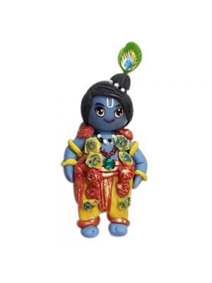 Hand Made Fridge Magnets Of Lord Krishna