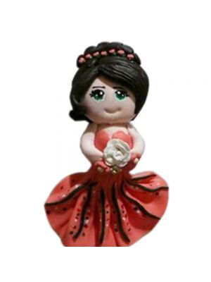 Hand Made Fridge Magnets Doll