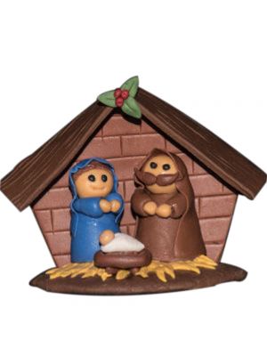Jesus Birth Fridge Magnet