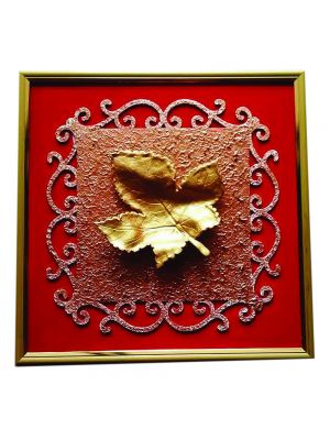 Golden Leaf Painting 