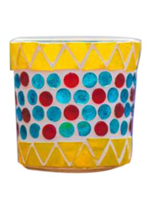 Yellow Candle Holder