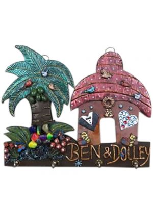 House Shaped Personalized Key Holder