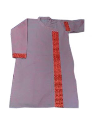 Gents Pink Patch Kurta