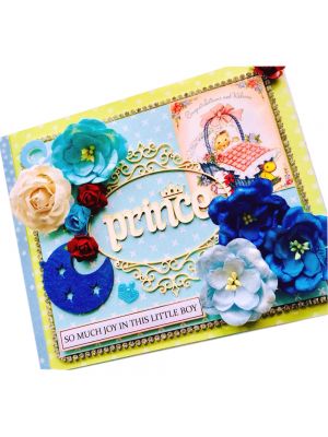 Baby Boy Album or Scrapbook or Photo-book
