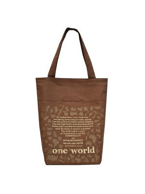 Clean Planet Women's Tote (Brown)