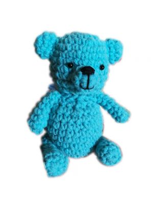 Handmade Blue Teddy-bear  