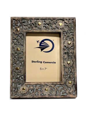 WOODEN PHOTO FRAME- 5*7 HAND CRAFTED