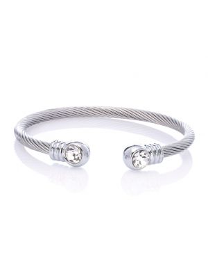 Stainless Steel Horsehair Cuff