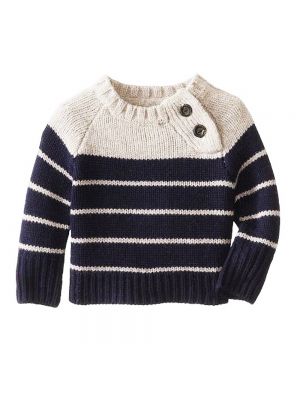 Stylish Woolen Sweater With Side Buttons