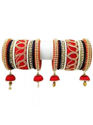 Jhumki Jhumka Silk Thread Bangles 