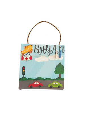 Personalized Cars Photo Hanger