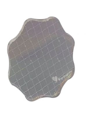 Round Acrylic Stamping Block- Large