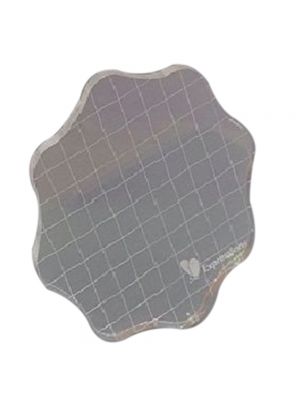 Round Acrylic Stamping Block- Medium