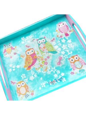 Owl Wooden Tray