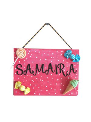 Candy Nameplate