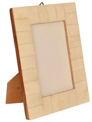 PHOTO FRAME- 4*6  Handicraft & Hand carved Bone & Wood Photo Frame