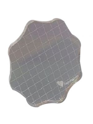 Round Acrylic Stamping Block- Small