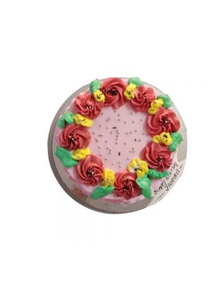 Home Made Strawberry Cake 