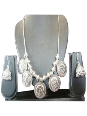 Oxidised silver jewellery